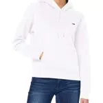 Tommy Jeans Felpa Donna TJW Regular con Cappuccio, Blu