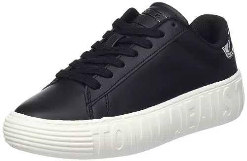 Tommy Jeans Sneakers con Suola Preformata Donna Leather Scarpe