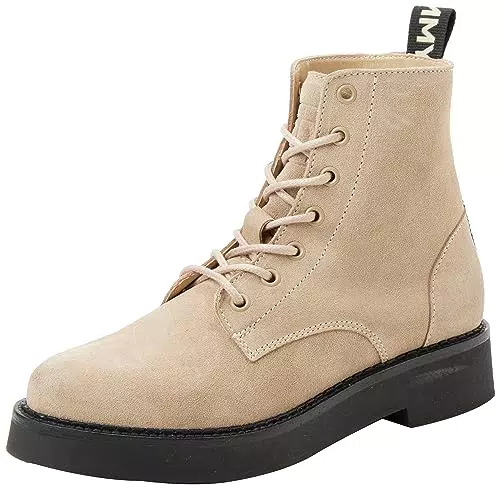 Tommy Jeans Stivali Mezza Gamba Donna Lace Up Stivaletti