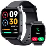TOOBUR Smartwatch Donna Uomo Alexa Integrata, Orologio Smartwatch Chiamate Cardiofrequenzimetro Contapassi Sonno Impermeabil IP68