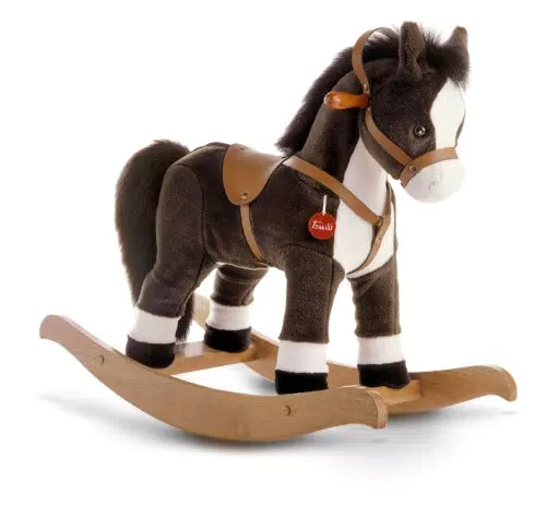 Trudi 29708 8006529297084 Animali Cavallo a Dondolo Marrone Jumbo
