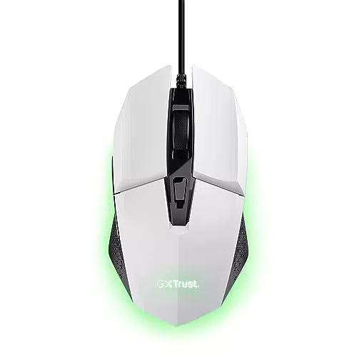 Trust Gaming GXT 109W Felox Mouse Gaming con 6 Pulsanti Programmabili