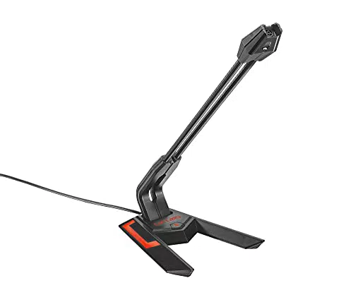 Trust Gaming GXT 215 Zabi Microfono Streaming USB illuminato a LED