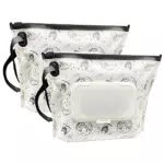 ULVBABI Contenitore portatile per salviettine umidificate di piccole dimensioni