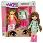 Unique Eyes - Bambola articolata alta 25cm, con occhi grandi magici e profondi