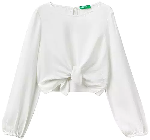 United Colors of Benetton Blusa 5fbkcq01o, Camicia Bambine e ragazze