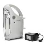 VELAMP Mini OVIDEA Luce 2 in 1: Lampada Portatile Ricaricabile LED e Torcia. 170 Lumen. con Trasformatore. Ideale per Casa