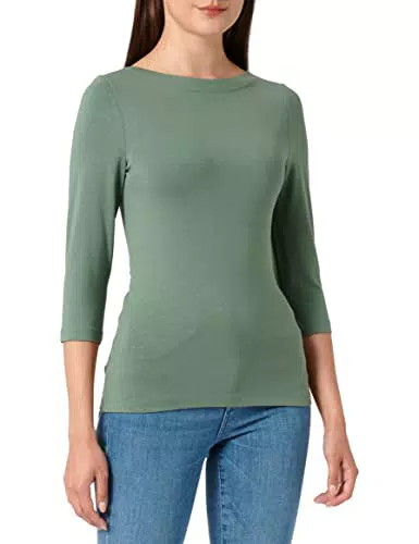 Vero Moda Vmpanda Modal 3/4 Top Jrs Noos Maglietta, Laurel Wreath