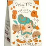 Vialetto I Segreti di Orazio, Tartufi al cioccolato bianco con granella di pistacchio salata