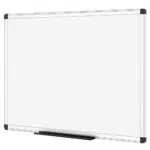 VIZ-PRO Lavagna Magnetica, cornice in alluminio, 90 x 60 cm