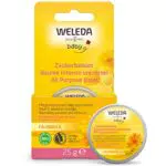 WELEDA Baby Balsamo Multiuso Calendula, per guance e mento arrossati e irritati dalla saliva durante la dentizione