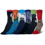 WolinTek Unisex Calzini Famose Masterpiece Arte Retro Pittura Serie Calze da uomo