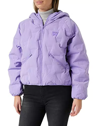 Wrangler Down Logo Puffer Giacca, Bougainville Purple