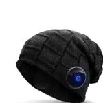 WUEAOA Cappello Uomo Donna Natale Invernali, Berretto Bluetooth 5.1 Musica con Cuffie Stereo e Microfono Viva Voce