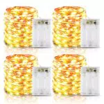 4 Stringhe Luci LED a Batteria, 6m