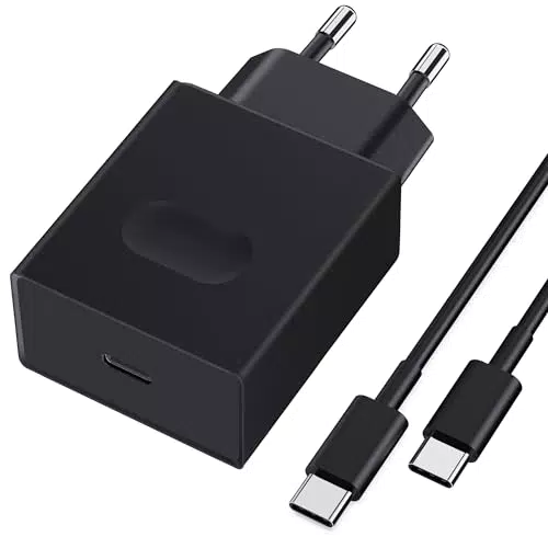 Caricabatterie da muro USB C compatibile con Samsung