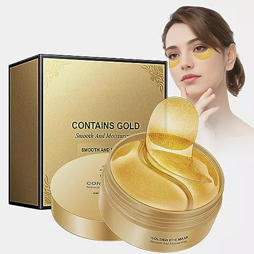 60 Pcs Collagene Patch Occhi, Maschera per Gli Occhi
