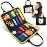 Achiyway Pannello Sensoriale montessori 19 in 1