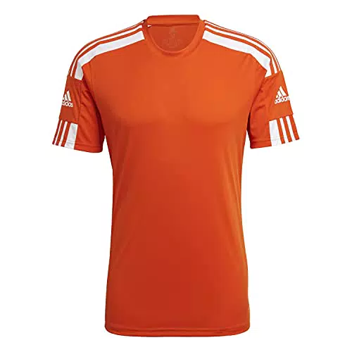 Adidas Squad 21 JSY SS, T-Shirt Uomo, Team Orange/White