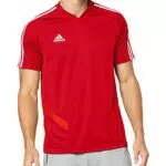 adidas Tiro19 T-Shirt sportiva da Uomo, rosso