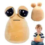 Peluche Alien Pou 22 cm - Giocattolo di peluche Kawaii per Ragazzi e Ragazze