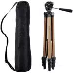 Amazon Basics - Treppiedi da 127 cm con custodia, leggero