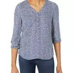 Amazon Essentials Camicia Popover con Maniche a 3/4