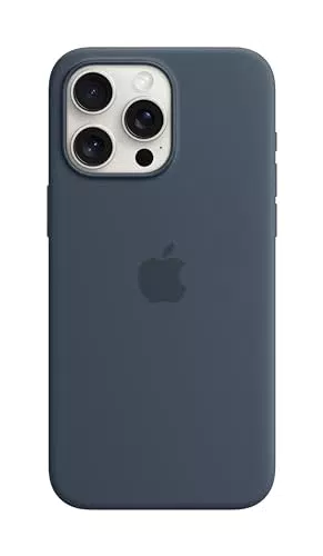 Apple Custodia MagSafe in silicone per iPhone 15 Pro Max