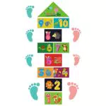 Adesivi per Pavimenti Bambini Gioco della Campana - Decorazioni Creative Cartoni Animati