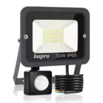 Faretto LED con Sensore di Movimento - Luce di Sicurezza Bianco Freddo IP65