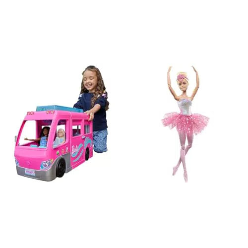 Barbie - Camper dei Sogni Playset con Veicolo e Accessori Dreamtopia