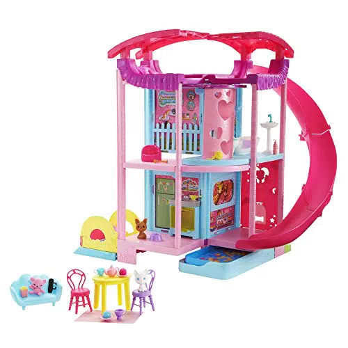 Barbie Casa Giochi Chelsea Trasformabile con Cuccioli e Accessori
