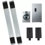 Base Lavatrice con Ruote, Carrello Lavatrice Regolabile