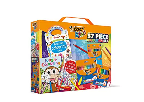 BIC Kids Set Colori per Bambini: Libri da Colorare e Kit Creativo