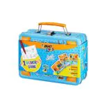 Bic Kids Valigetta Colori per Bambini con Matite, Gessetti e Pennarelli