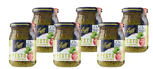 Biffi - Pesto 100% Vegetale, 6 vasetti