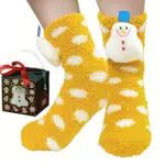 BINXWA calze antiscivolo donna, idee regalo natale Calze