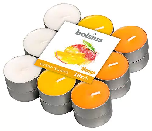 Bolsius Tealights alla Fragranza di Mango