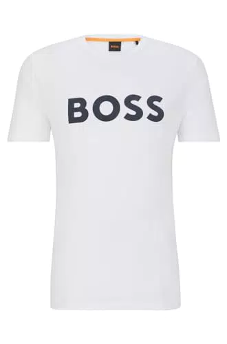 BOSS Thinking T-Shirt Uomo Bianca
