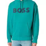 BOSS WebasicHood - Felpa con Cappuccio Uomo