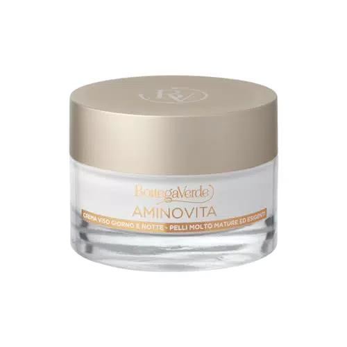 Bottega Verde, Aminovita Crema viso con Pluridefence, Peptidi e Ceramidi vegetali