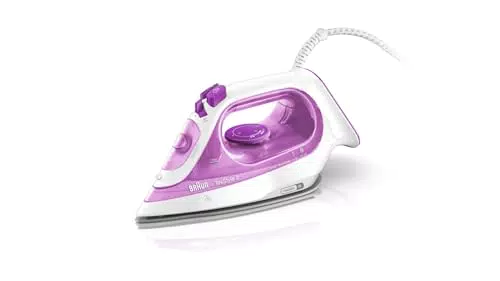 Braun TexStyle 3 SI3030PU: Ferro da Stiro a Vapore con Piastra in Ceramica