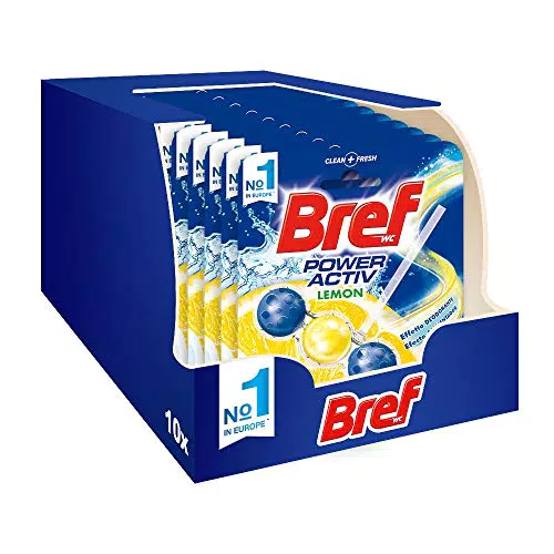 Bref WC Power Activ Lemon, 10 pezzi