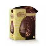 Caffarel Uovo di Pasqua al Cioccolato Fondente con Nocciole Intere IGP