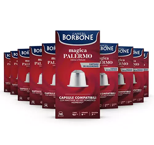 Caffè Borbone Miscela Magica Palermo - 100 Capsule compatibili Nespresso