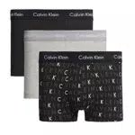 Calvin Klein Boxer Uomo Confezione da 3 in Cotone, grigio/blu/rosa