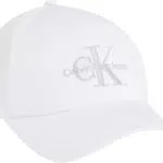 Cappellino da Baseball Calvin Klein Monogram Donna - Bianco