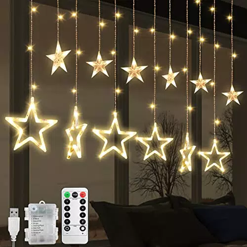 Jsdoin Filo di Luci da esterno ed interno, 2.5 m