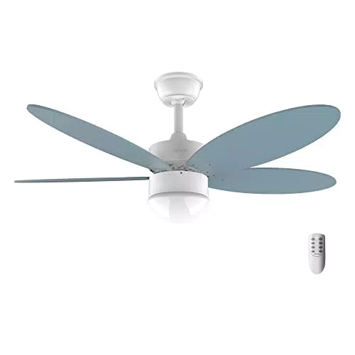 Cecotec Ventilatore da soffitto con luce EnergySilence Aero 4260 Sky