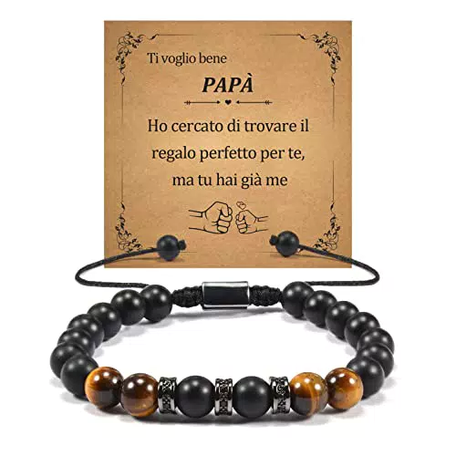 Bracciale CheersLife Regalo per Papà Festa del Papà Natale Compleanno
